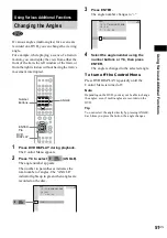 Предварительный просмотр 51 страницы Sony AVD-S500ES - Dvd Player/receiver Operating Instructions Manual