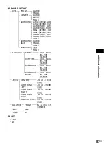 Предварительный просмотр 87 страницы Sony AVD-S500ES - Dvd Player/receiver Operating Instructions Manual