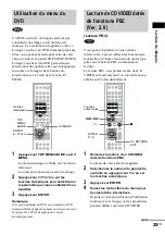 Предварительный просмотр 113 страницы Sony AVD-S500ES - Dvd Player/receiver Operating Instructions Manual