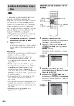 Предварительный просмотр 116 страницы Sony AVD-S500ES - Dvd Player/receiver Operating Instructions Manual