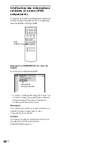 Предварительный просмотр 130 страницы Sony AVD-S500ES - Dvd Player/receiver Operating Instructions Manual