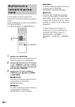 Предварительный просмотр 156 страницы Sony AVD-S500ES - Dvd Player/receiver Operating Instructions Manual