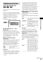 Предварительный просмотр 161 страницы Sony AVD-S500ES - Dvd Player/receiver Operating Instructions Manual