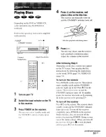 Предварительный просмотр 31 страницы Sony AVD-S50ES - Single Disc Dvd/sacd™/cd Receiver Operating Instructions Manual