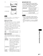 Предварительный просмотр 67 страницы Sony AVD-S50ES - Single Disc Dvd/sacd™/cd Receiver Operating Instructions Manual