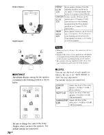 Предварительный просмотр 70 страницы Sony AVD-S50ES - Single Disc Dvd/sacd™/cd Receiver Operating Instructions Manual