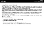 Preview for 81 page of Sony AW - VAIO Series 4GB RAM Laptop User Manual