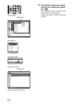 Предварительный просмотр 38 страницы Sony AW10 - VPL - LCD Projector Operating Instructions Manual