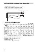 Предварительный просмотр 70 страницы Sony AW10 - VPL - LCD Projector Operating Instructions Manual