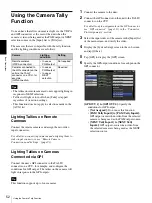 Preview for 52 page of Sony AWS-750 Operating Instructions Manual