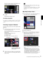Preview for 61 page of Sony AWS-750 Operating Instructions Manual