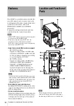 Preview for 18 page of Sony AXS-R7 Operating Instructions Manual