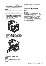 Preview for 39 page of Sony AXS-R7 Operating Instructions Manual