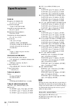 Preview for 58 page of Sony AXS-R7 Operating Instructions Manual