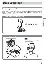 Preview for 9 page of Sony AZ-HS1 Operating Instructions Manual