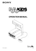 Preview for 1 page of Sony B2521E Operation Manual