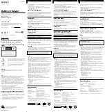 Sony BC BC VC10 Operating Instructions предпросмотр