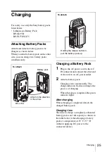 Предварительный просмотр 25 страницы Sony BC-L70A Operation Manual