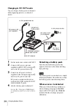 Предварительный просмотр 26 страницы Sony BC-L90 Operation Manual