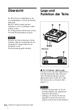 Предварительный просмотр 42 страницы Sony BC-L90 Operation Manual