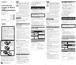 Preview for 1 page of Sony BC-TR1 Operating Instructions