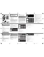 Preview for 2 page of Sony BCG-34HRMF Operating Instructions