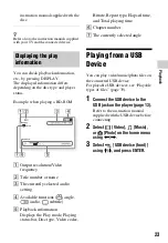 Preview for 23 page of Sony BDP-A6000 Operating Instructions Manual