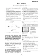 Preview for 2 page of Sony BDP-BX1 - Blu-ray Disc™ Player Service Manual