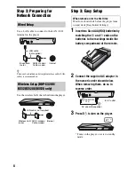 Preview for 8 page of Sony BDP-BX120 Simple Manual