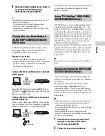 Preview for 11 page of Sony BDP-BX120 Simple Manual