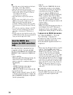 Preview for 34 page of Sony BDP-BX57 - Blu-ray Disc™ Player Operating Instructions Manual