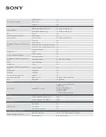 Предварительный просмотр 6 страницы Sony BDP-BX620 Brochure & Specs