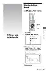 Preview for 63 page of Sony BDP-CX7000ES - 400 Blu-ray Disc Mega Changer Operating Instructions Manual