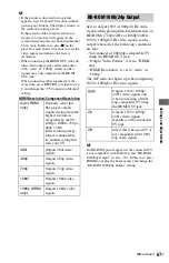 Preview for 67 page of Sony BDP-CX7000ES - 400 Blu-ray Disc Mega Changer Operating Instructions Manual