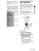 Preview for 27 page of Sony BDP-N460 - Blu-Ray Disc Player Operating Instructions Manual