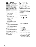 Preview for 38 page of Sony BDP-N460 - Blu-Ray Disc Player Operating Instructions Manual