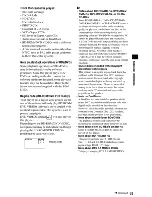 Preview for 63 page of Sony BDP-N460 - Blu-Ray Disc Player Operating Instructions Manual