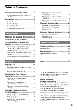 Preview for 3 page of Sony BDP-S1 Manual Addendum: Audio Codec Information (firmware ver 2.0 or higher) Operating Instructions Manual