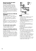 Preview for 6 page of Sony BDP-S1 Manual Addendum: Audio Codec Information (firmware ver 2.0 or higher) Operating Instructions Manual