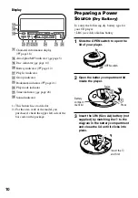 Preview for 10 page of Sony BDP-S1 Manual Addendum: Audio Codec Information (firmware ver 2.0 or higher) Operating Instructions Manual