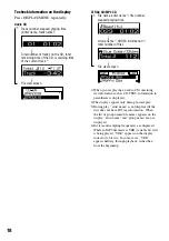 Preview for 18 page of Sony BDP-S1 Manual Addendum: Audio Codec Information (firmware ver 2.0 or higher) Operating Instructions Manual