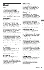 Preview for 91 page of Sony BDP-S1000ES - Blu-Ray Disc Player Operating Instructions Manual