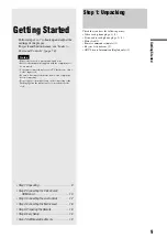 Preview for 9 page of Sony BDP - S1E Operating Instructions Manual