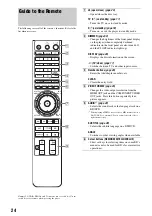 Preview for 24 page of Sony BDP - S1E Operating Instructions Manual