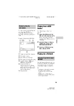 Предварительный просмотр 19 страницы Sony BDP-S2100 Operating Instructions Manual