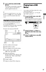 Предварительный просмотр 17 страницы Sony BDP-S270 Marketing Specifications (BDP-S270) Operating Instructions Manual