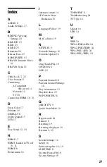 Preview for 27 page of Sony BDP-S280 Operating Instructions Manual