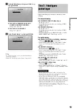 Preview for 19 page of Sony BDP-S300 - Blu-Ray Disc Player Operating Instructions Manual