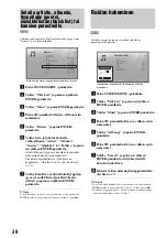 Preview for 100 page of Sony BDP-S300 - Blu-Ray Disc Player Operating Instructions Manual