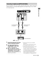 Preview for 21 page of Sony BDP-S360HP - Blu-ray Disc™ Player Operating Instructions Manual